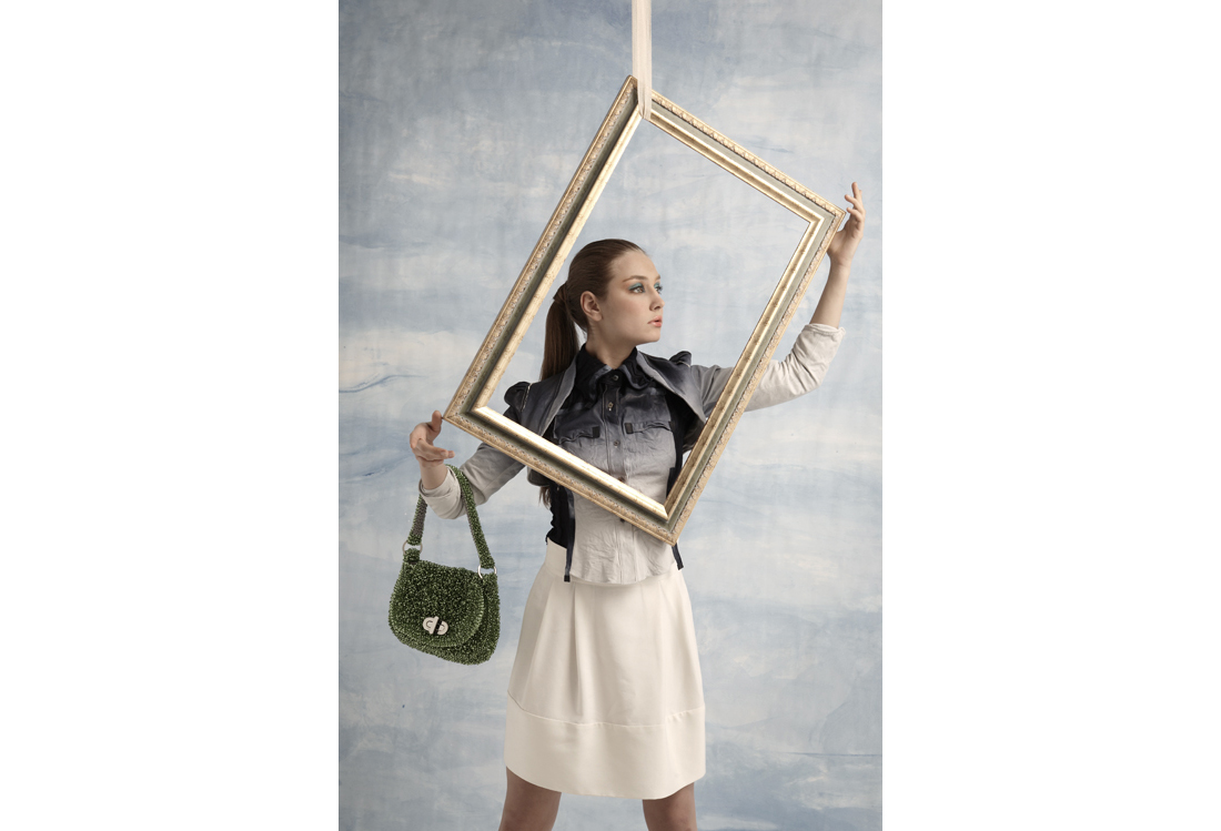 fashion photography Magritte theme- Laura Pietra